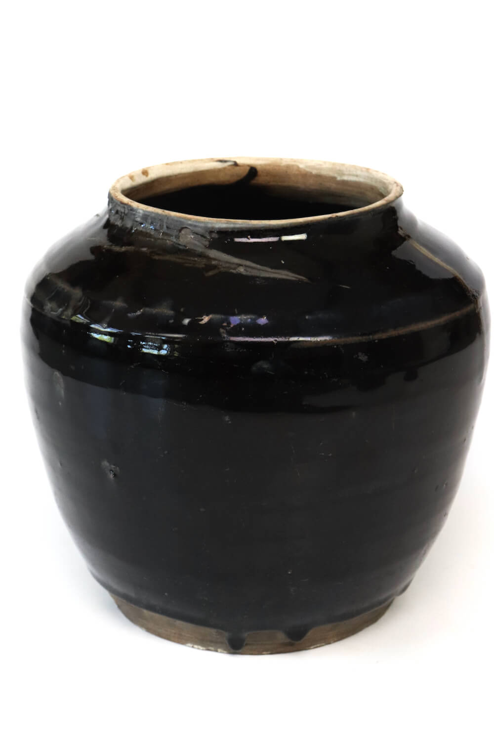 Alte Keramik Vase China, 23xØ22
