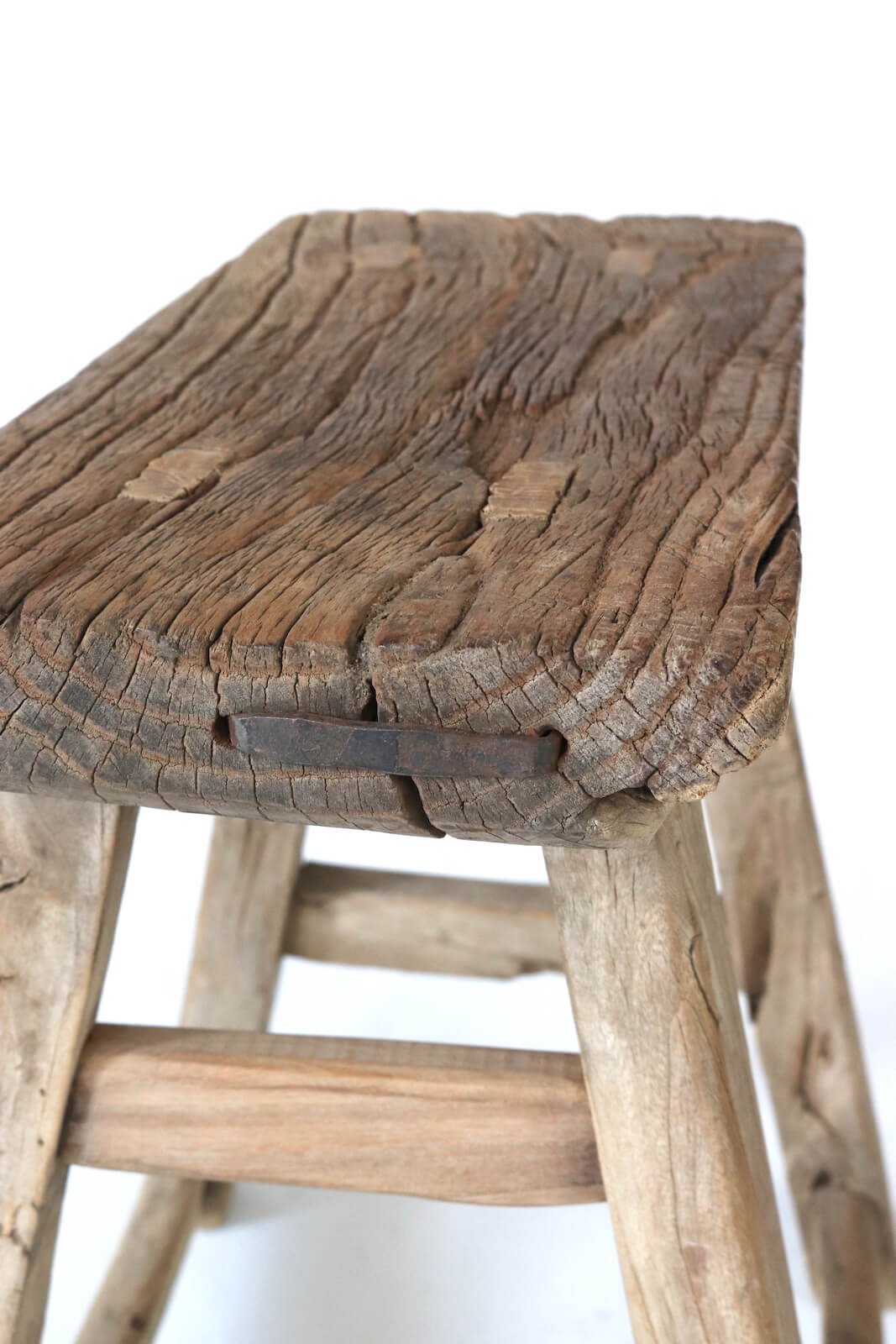 Holzhocker Asien antik