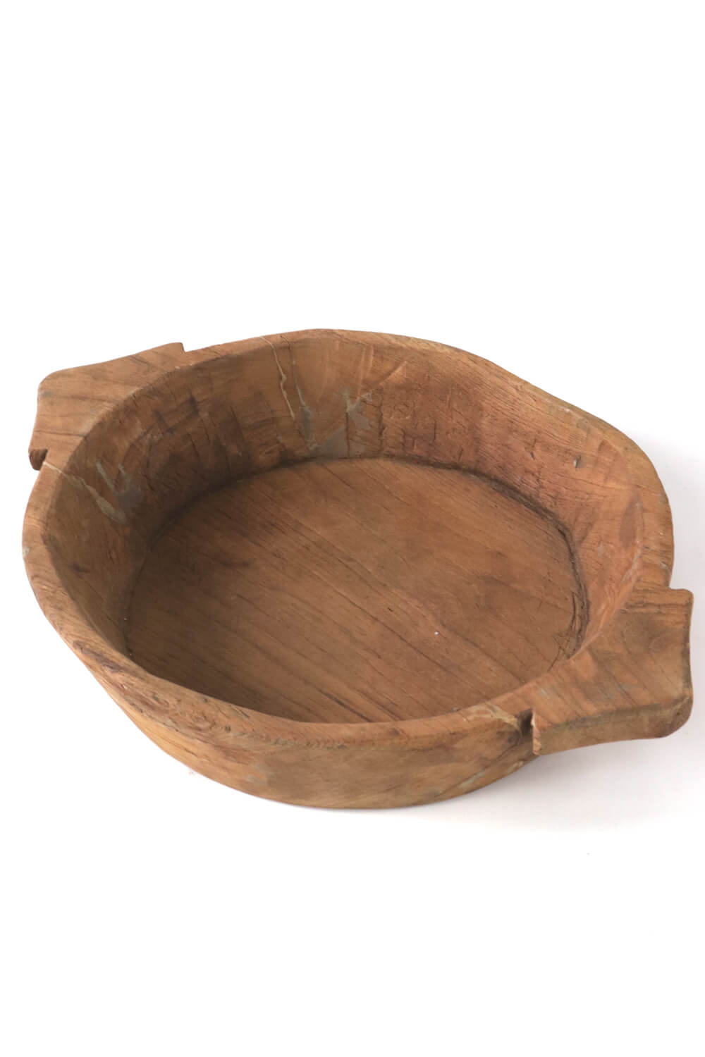 antique rustic wooden bowl