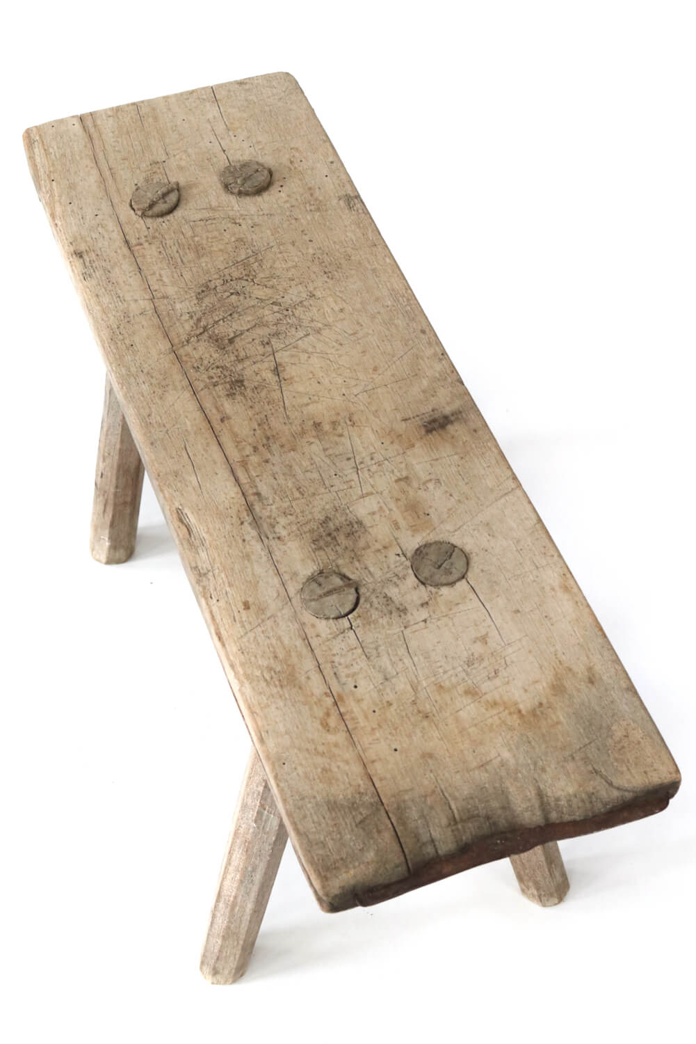 Antique rustic stool