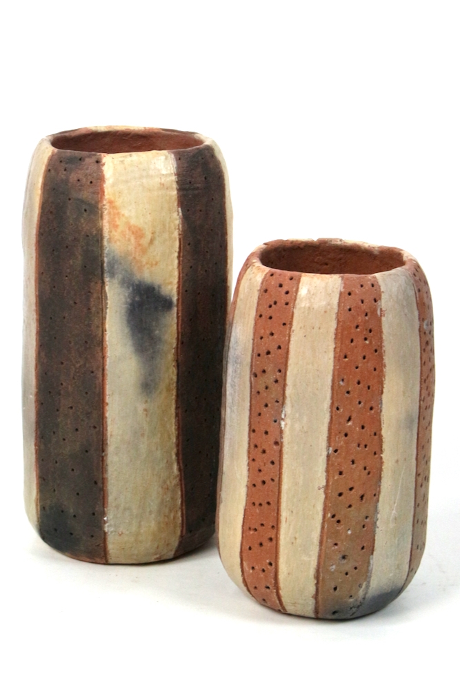terracotta vases Tunisia Keramikvase rustikal, 23xø15