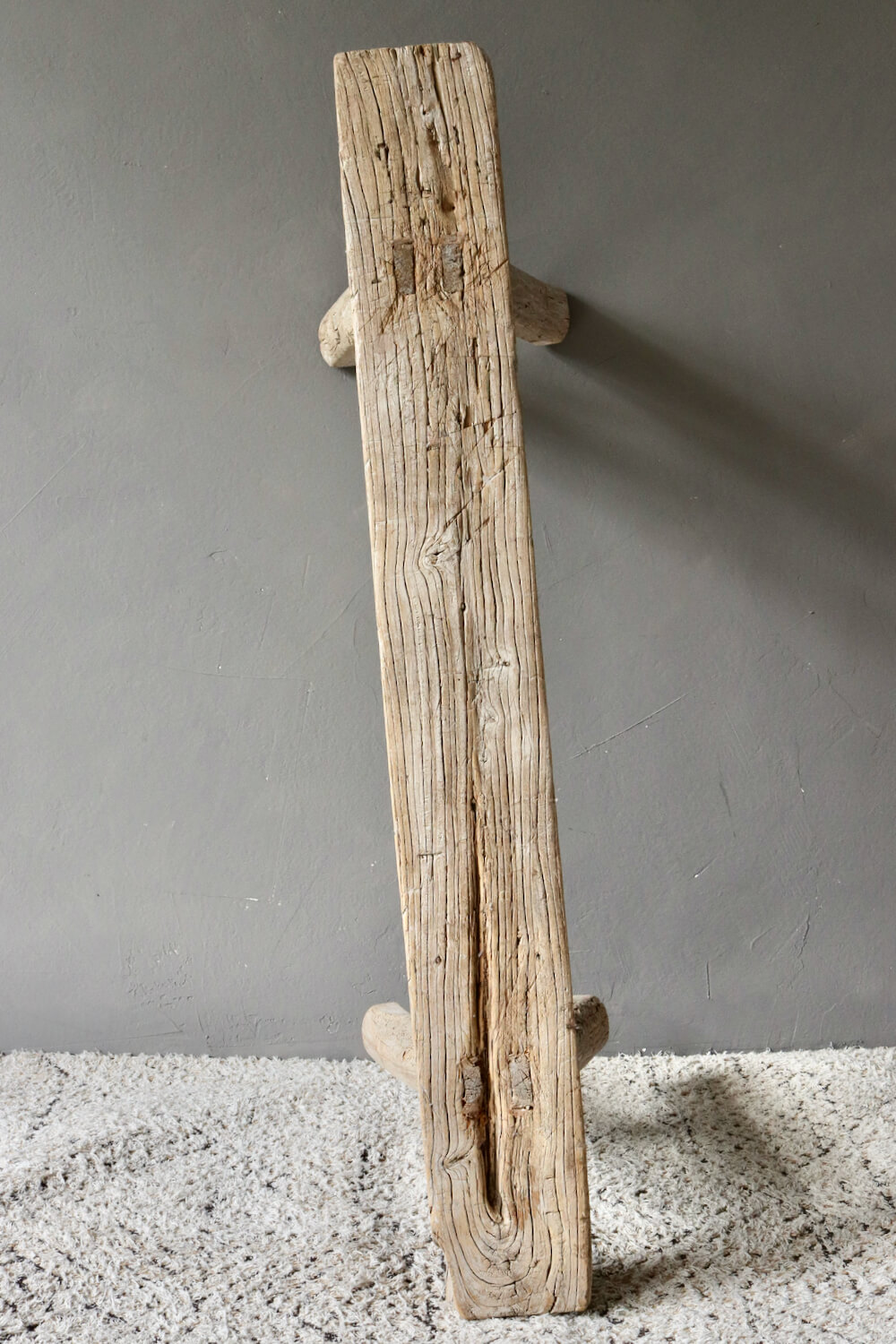 Holzbank antik rustikal 113 cm