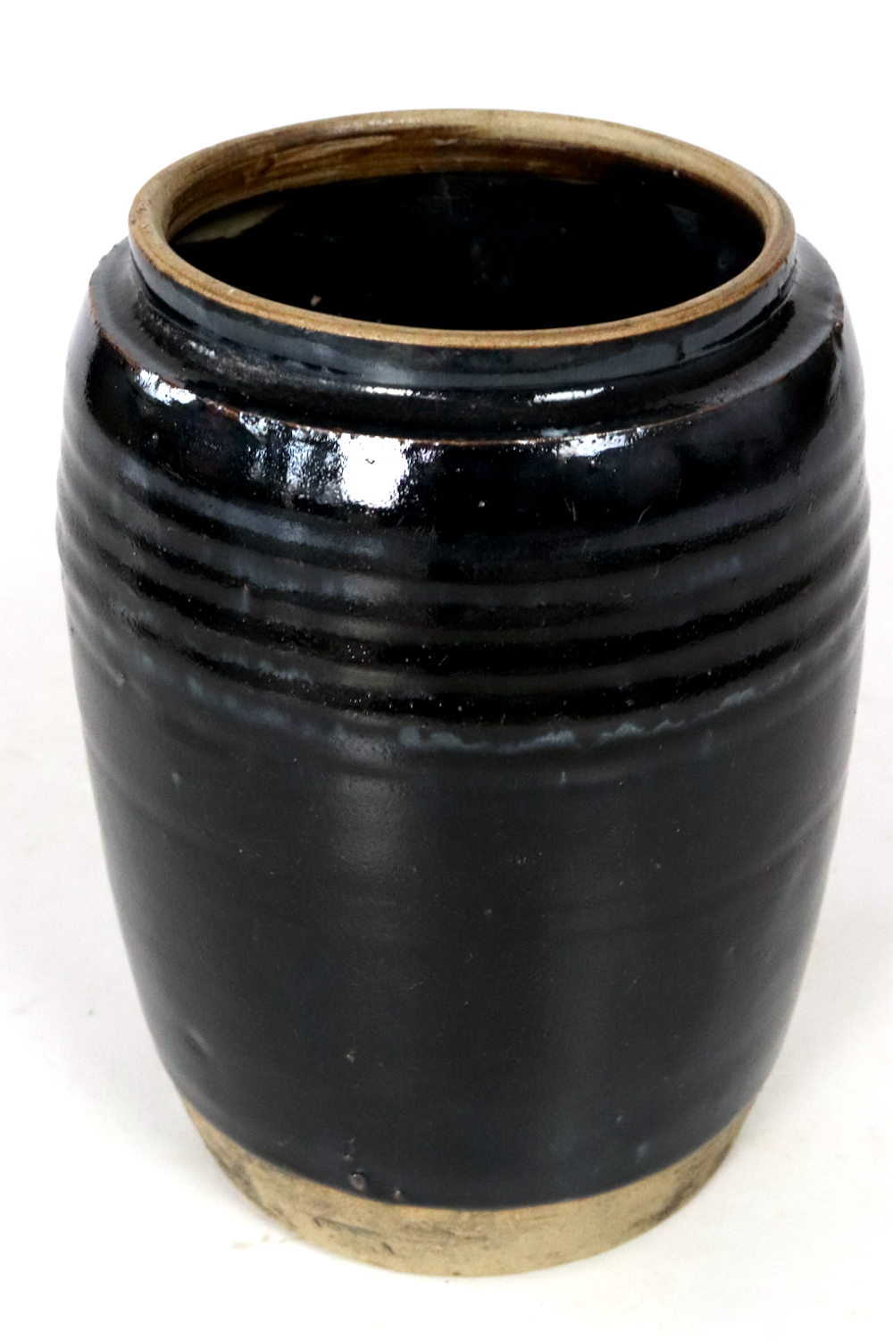 keramiktopf schwarz