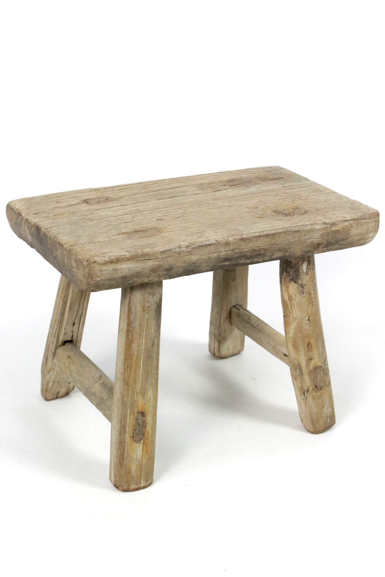 Holzhocker antik rustikal