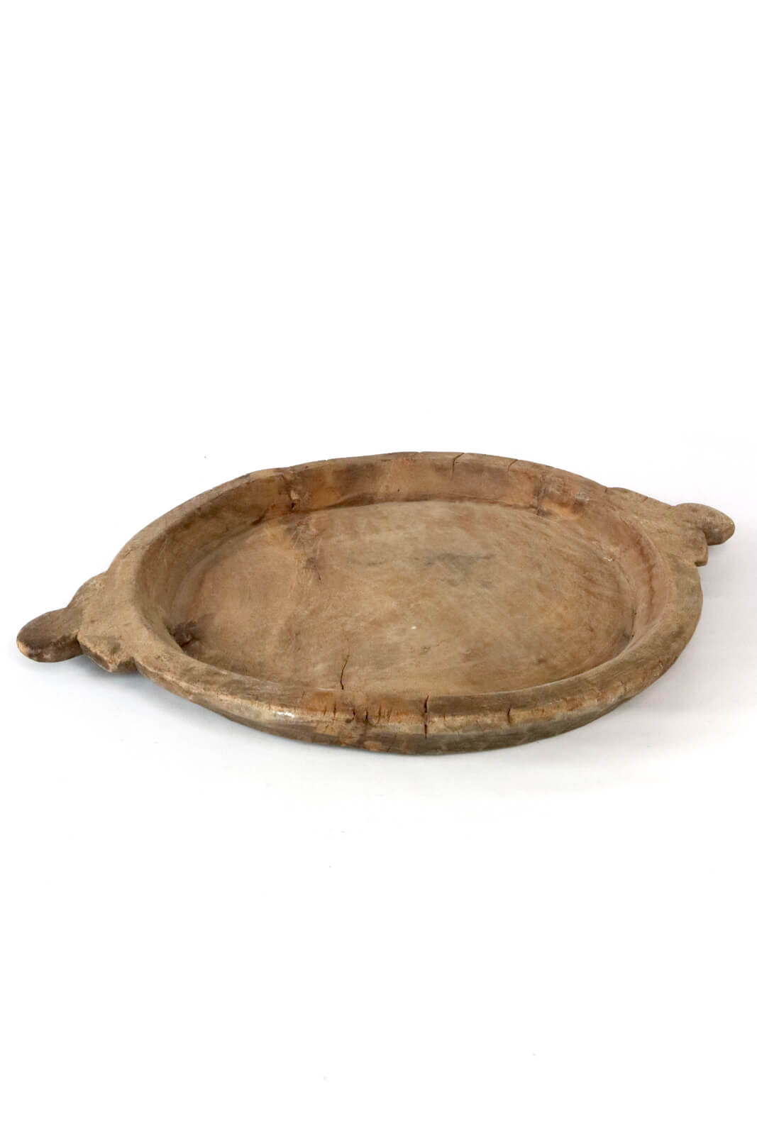 Antique bowl with ears India, Ø 42x54 cm Antique bowl with ears India, Ø 42x54 cm