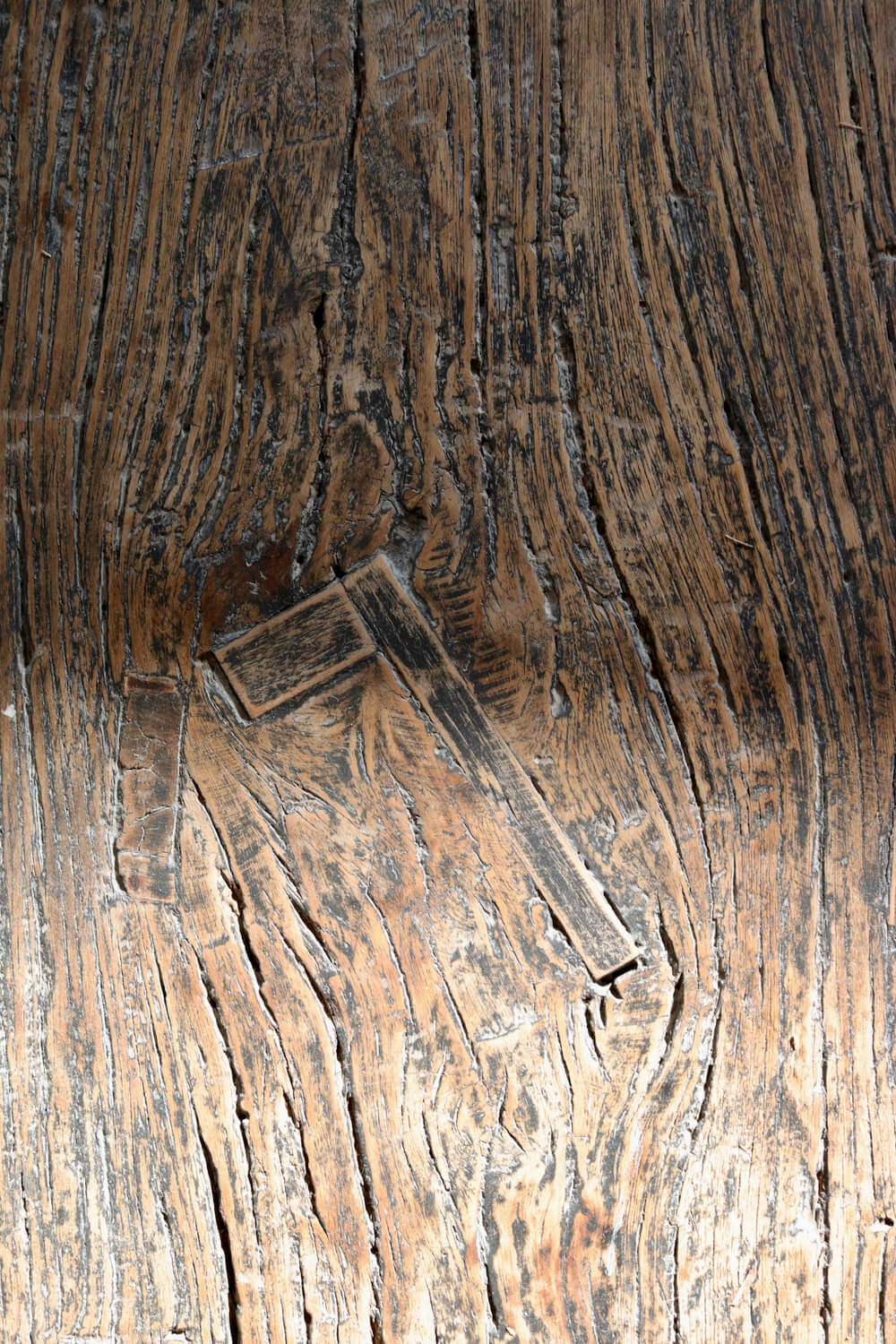Antike chinesische Holzbank 200 cm