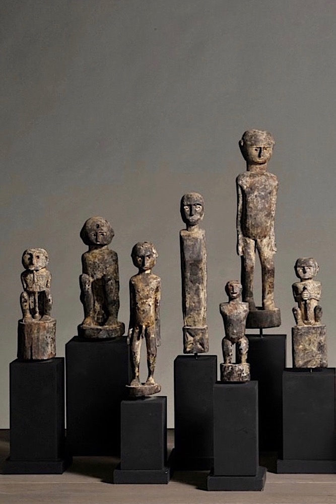 tribal, primitive, art, brut, stammeskunst, figur, statue, skulptur, alt, antik, old antique, wood, holz Tribal Art Statue