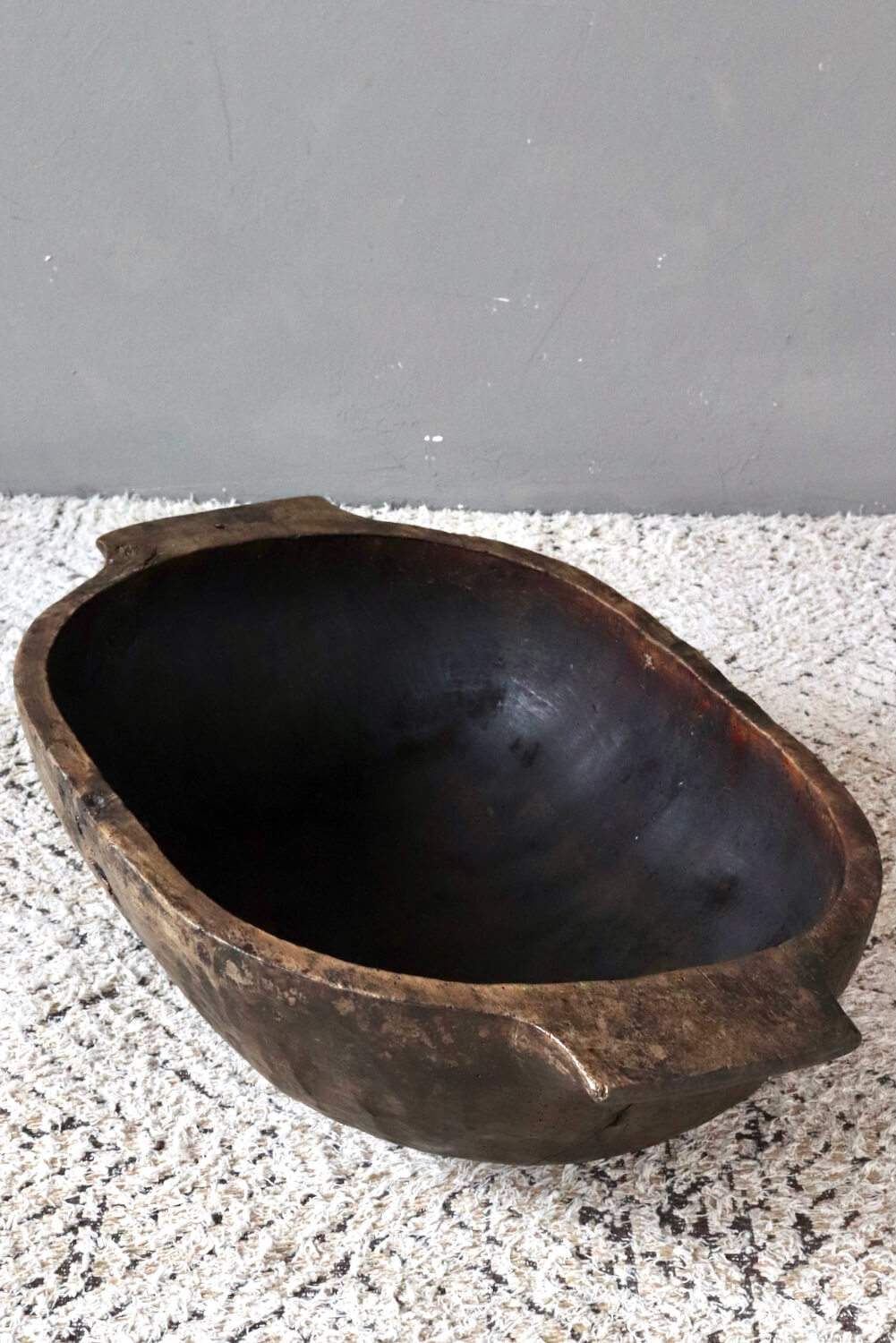 Antique wooden dough trough 19x73x45 Antique wooden dough trough 19x73x45