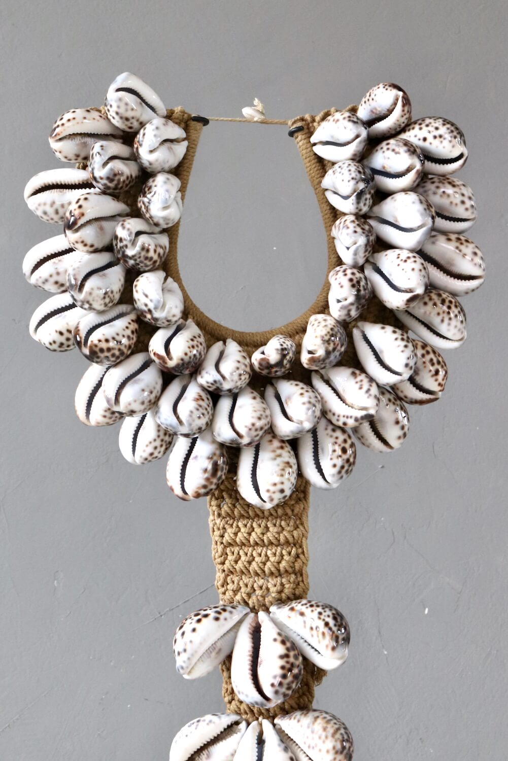 Tribal shell necklace