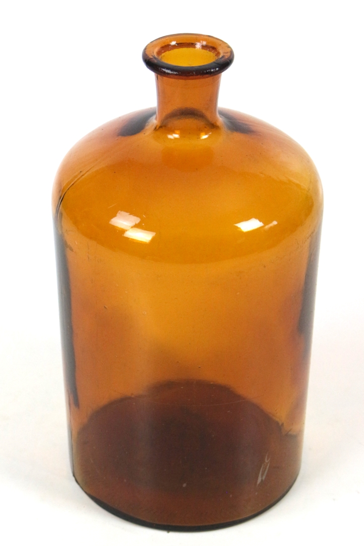 back Altes Apothekerglas 5 Liter braun
