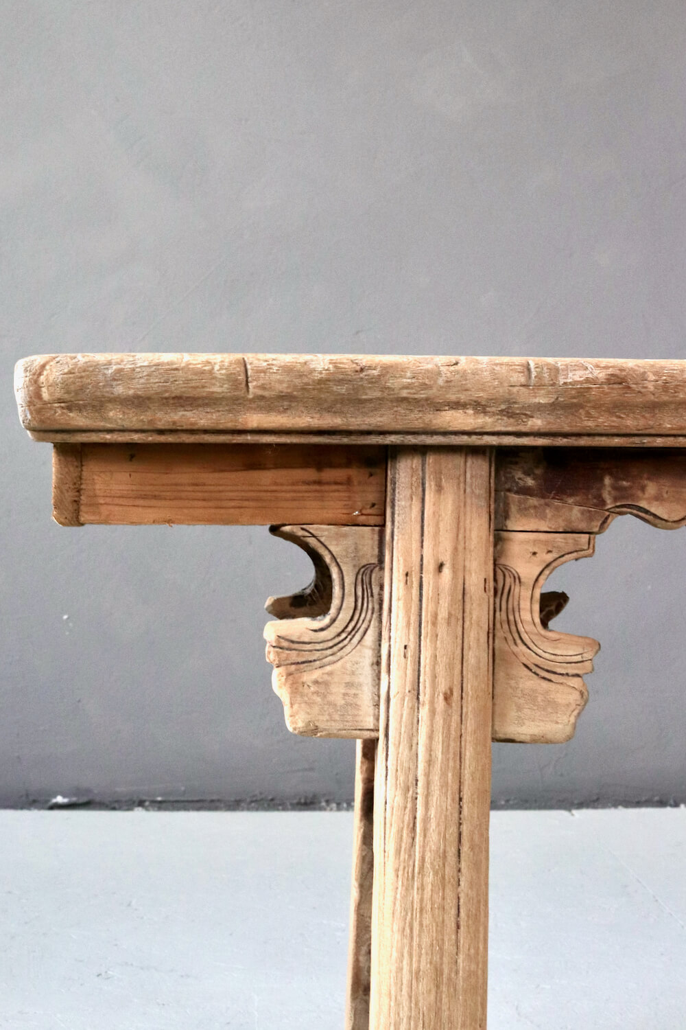 Holzbank antik China, 130 cm 