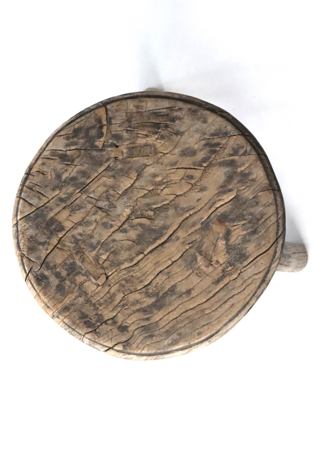 Round Chinese wooden stool