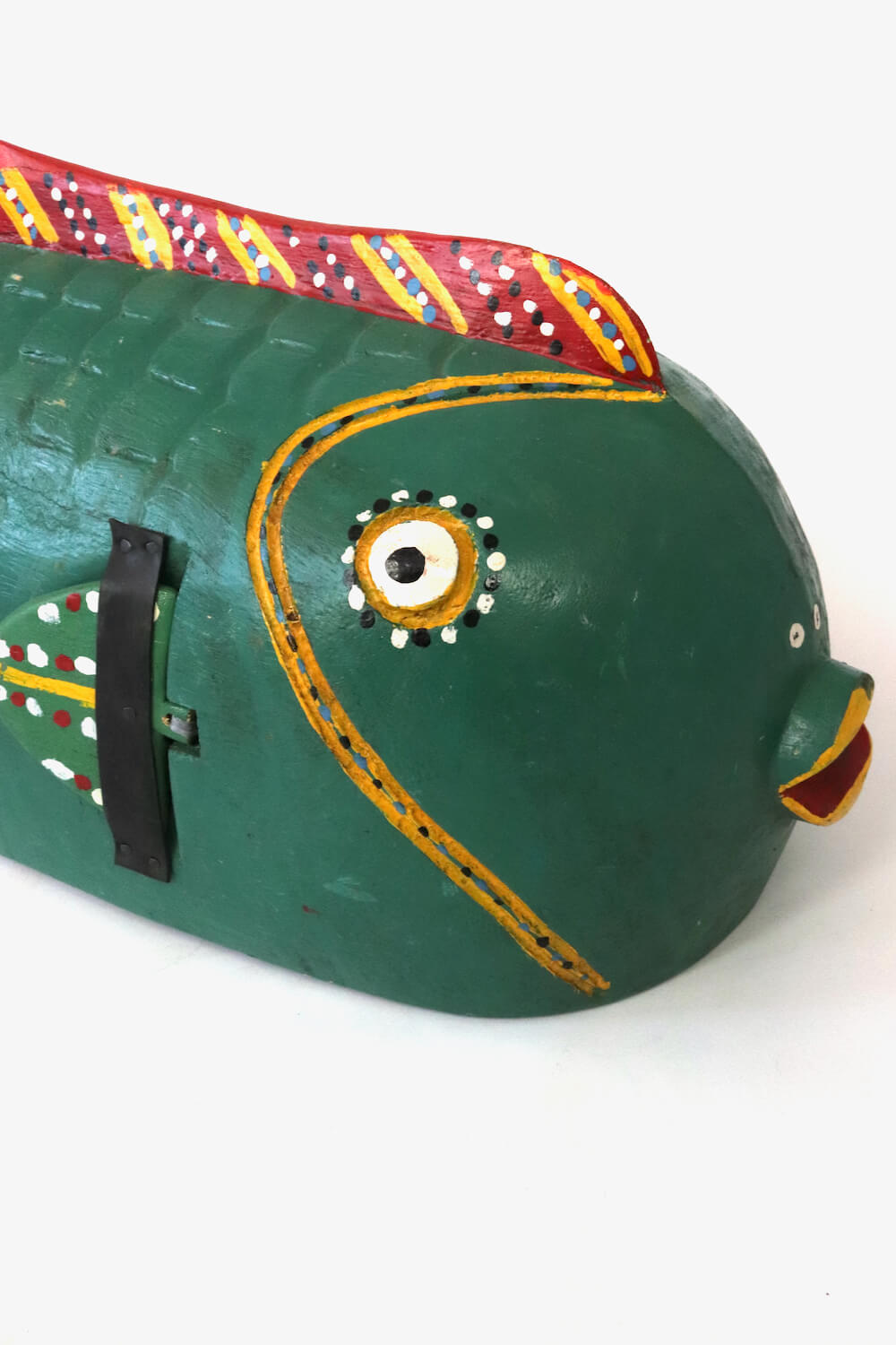 Dicker  Bozo Fisch grün 55 cm