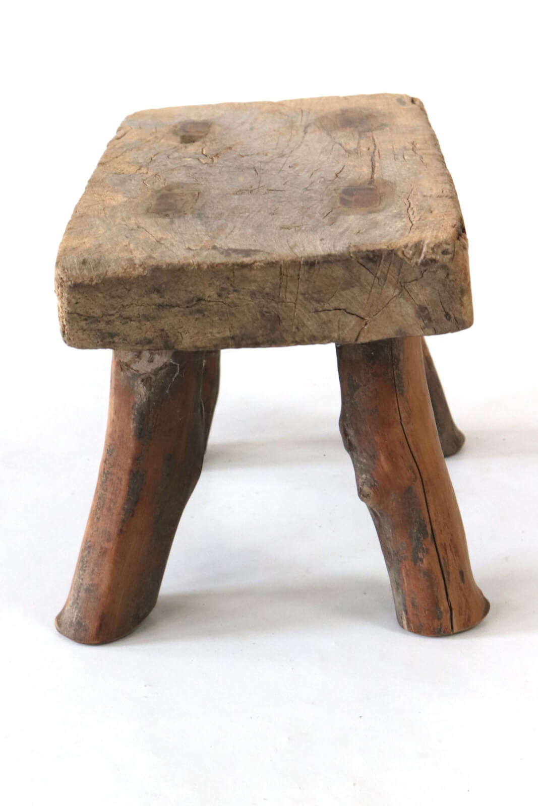 Holzschemel antik Wabi Sabi Holzschemel antik Wabi Sabi