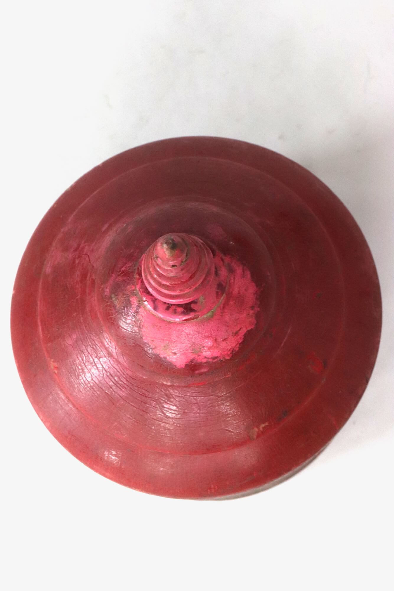 Vintage Tikka-Dose mit Deckel Indien 20xø17 Vintage Tikka-Dose mit Deckel Indien 20xø17