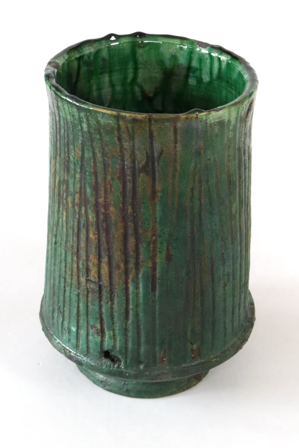keramik vase grün marokko