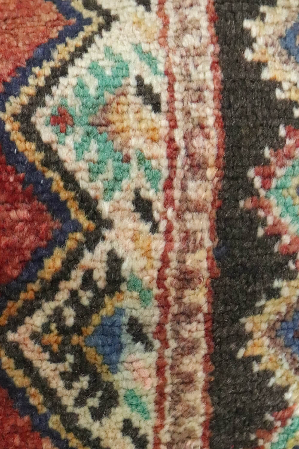 Vintage Teppichkissen Marokko 60x40
