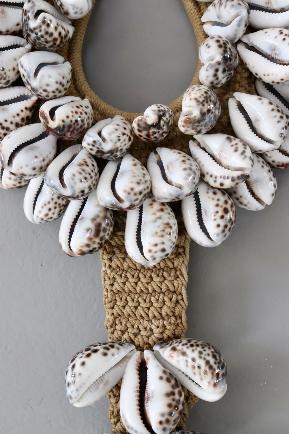 Tribal shell necklace