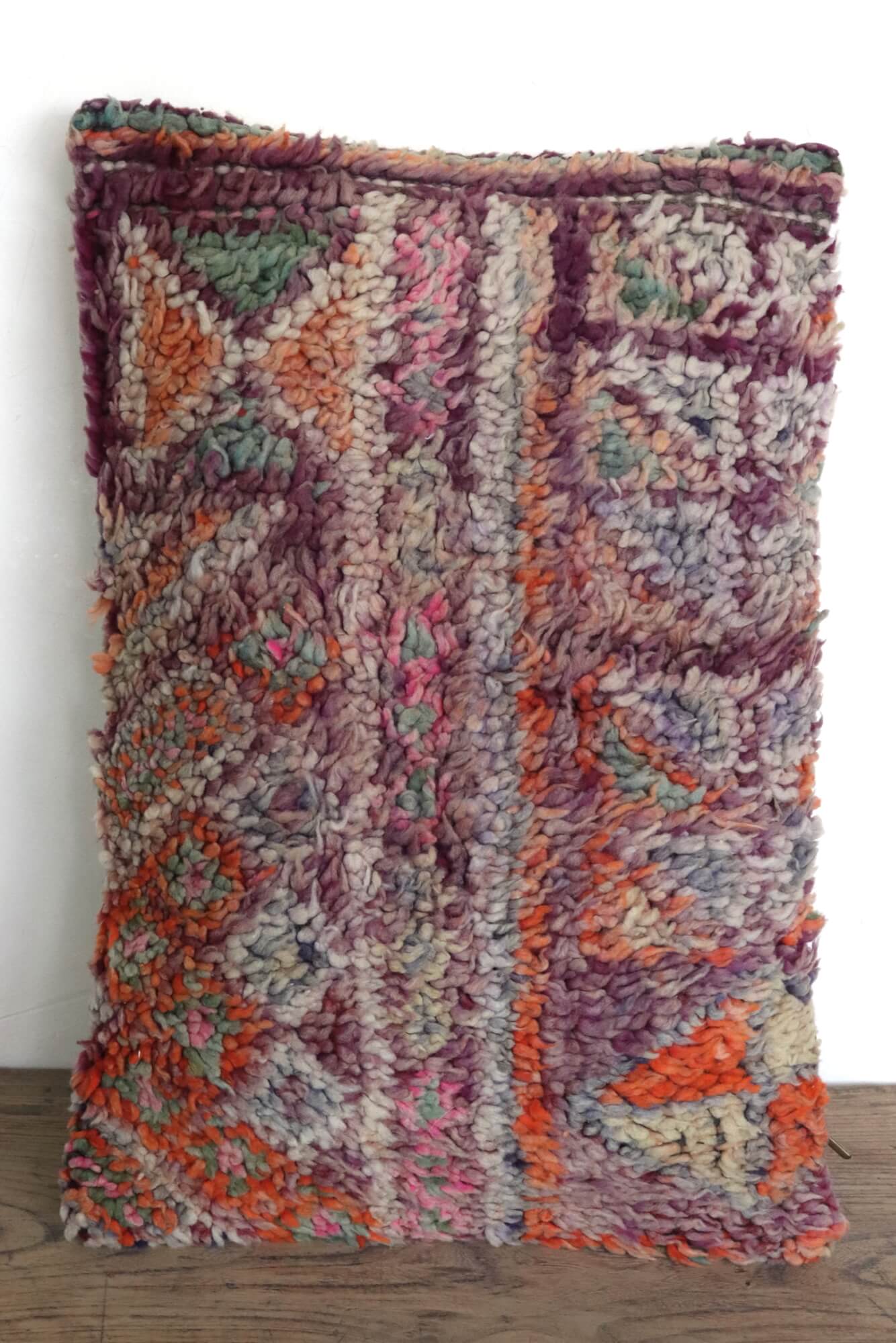 Vintage carpet cushion Morocco 60x40