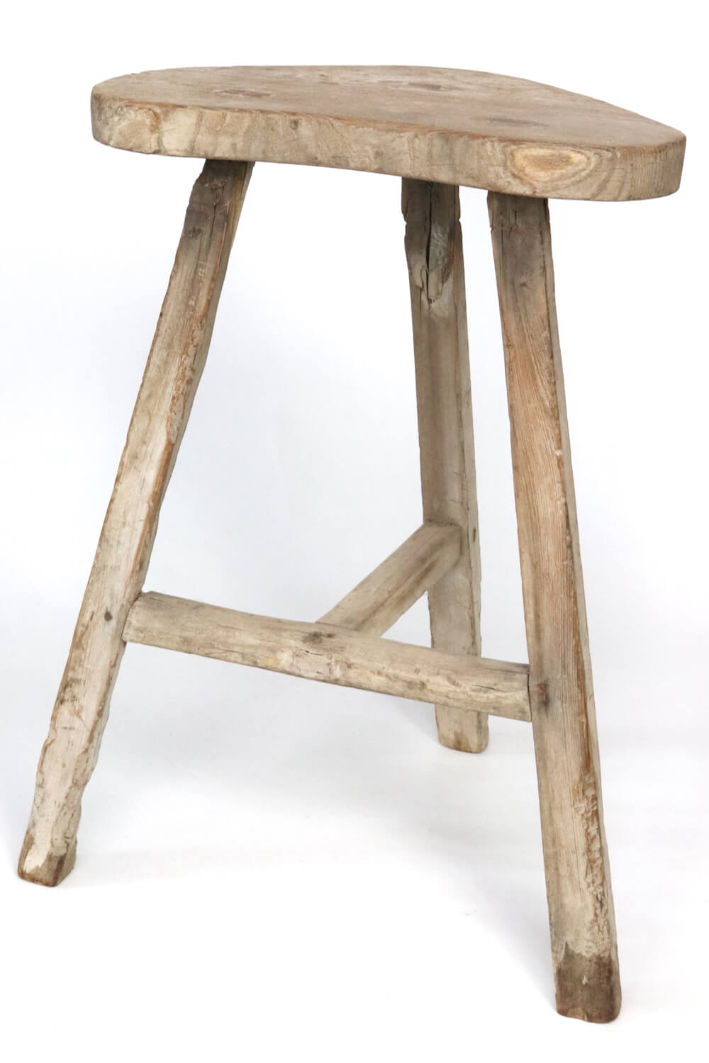 Old wooden Butterfly stool from China