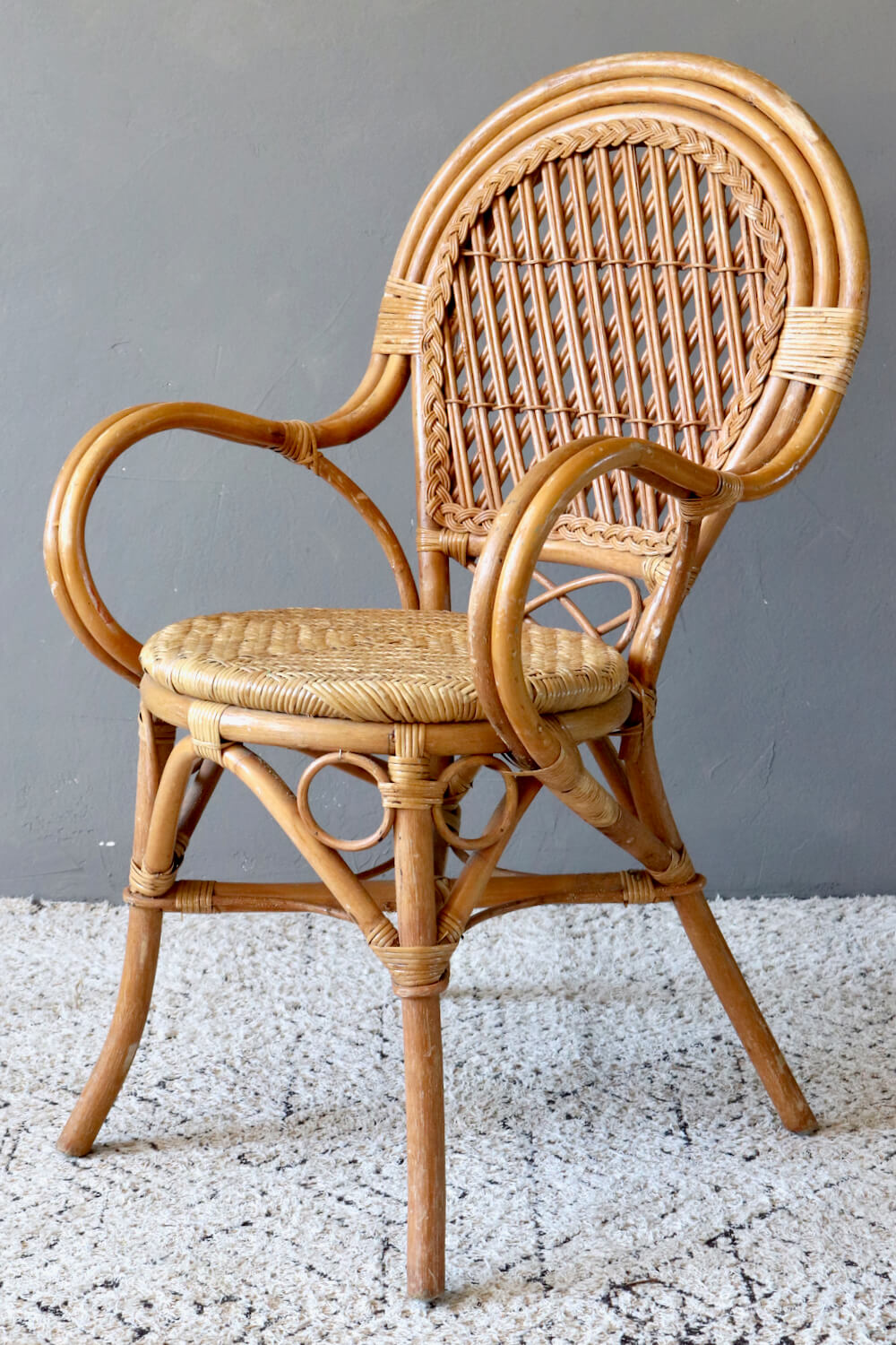 Vintage Rattan Sessel