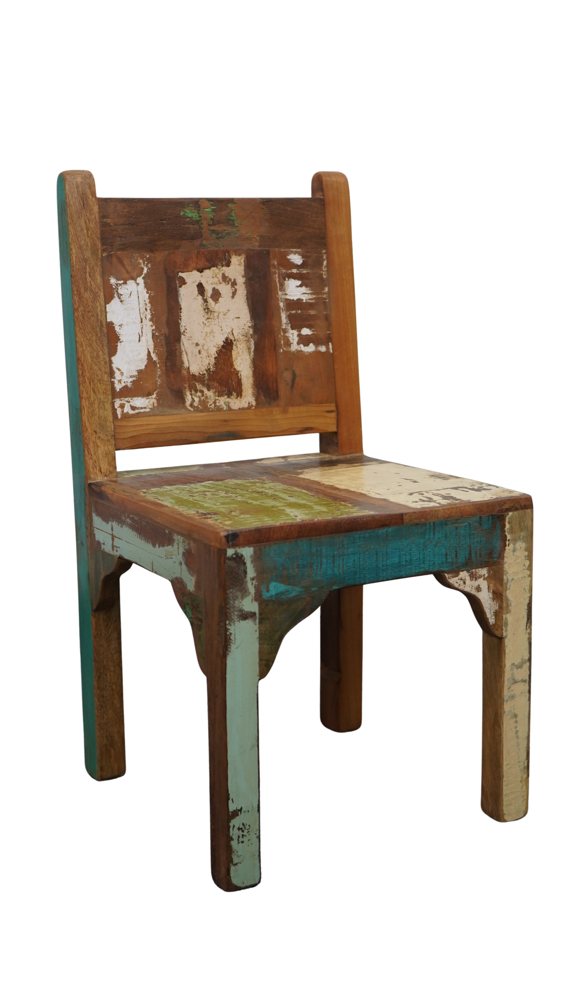 kleiner Shabby-Chic Hocker - Vintage