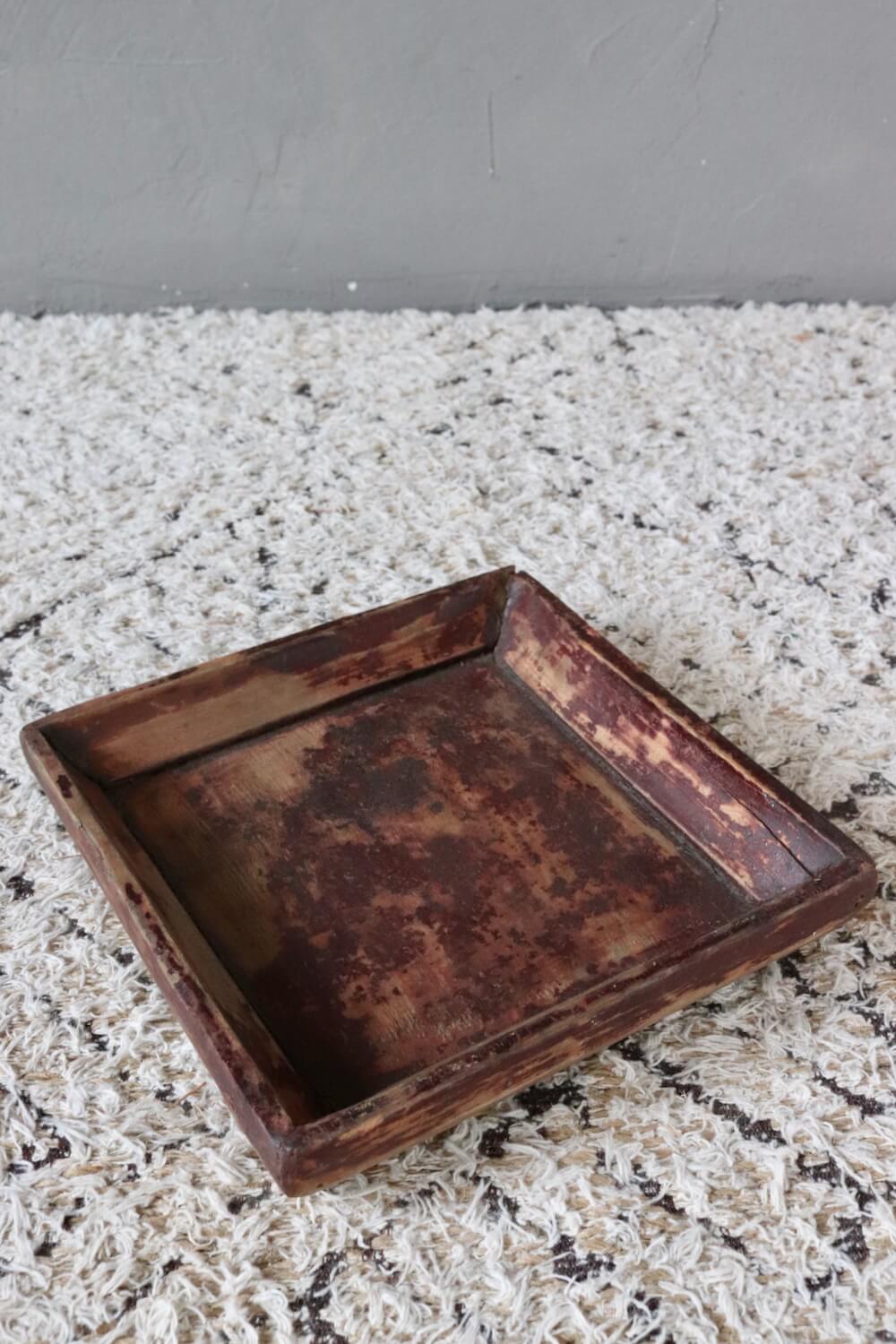 Kleines Holztablett China, 19x19 Kleines Holztablett China, 19x19