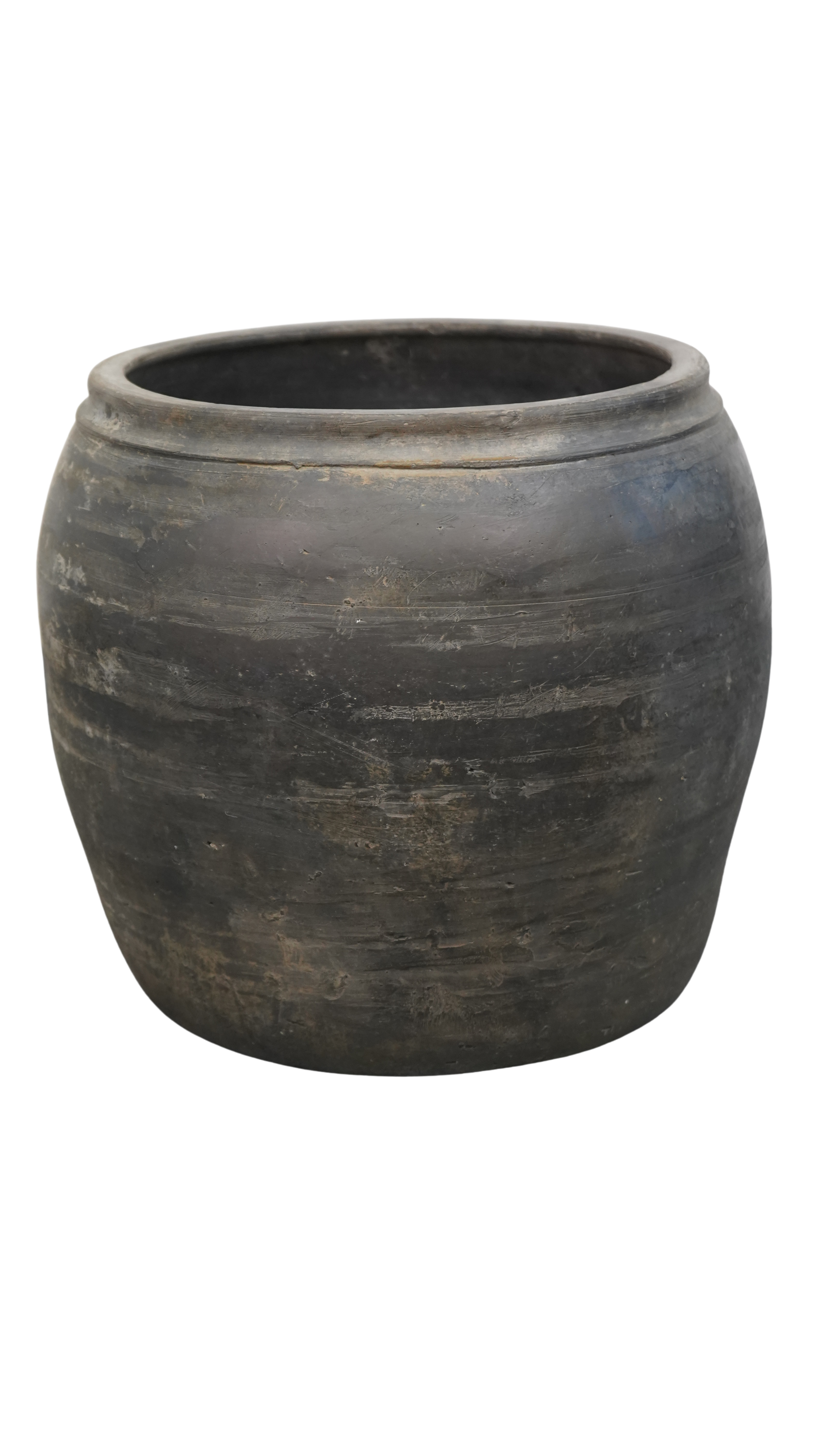 chinesischer Terrakotta-Topf aus China - 35xø40