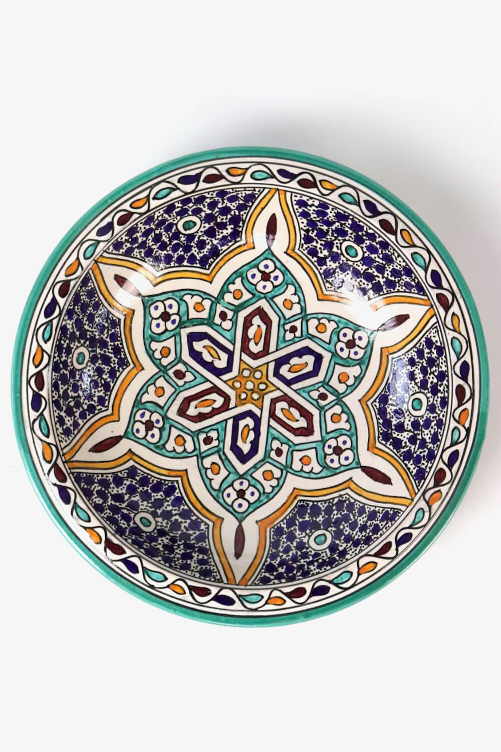Keramik Schale bunt Marokko ø35 cm  