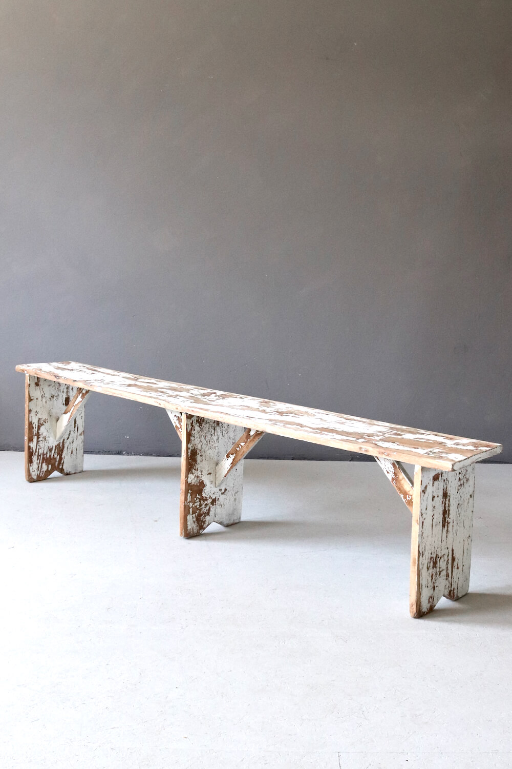 Old wooden bench 210 cm