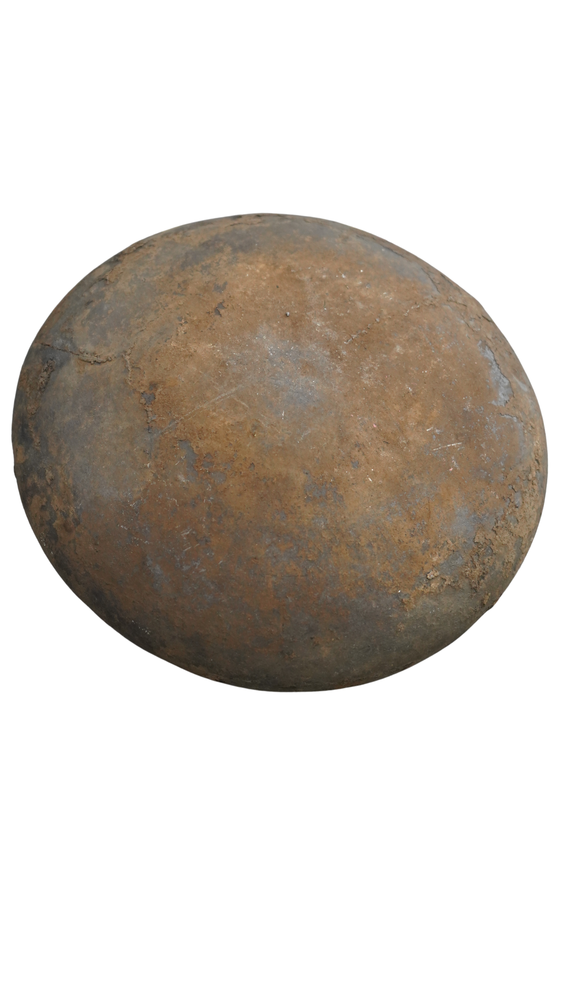 Rustikales Vintage-Tongefäß mit außergewöhnlicher Patina
