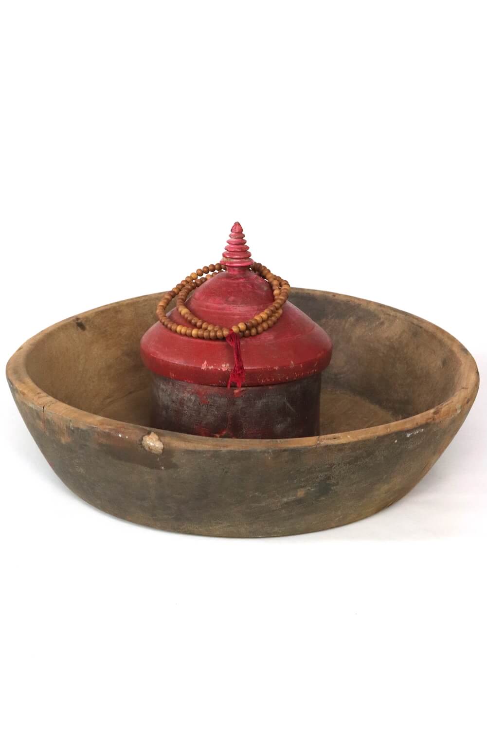 Antique wooden bowl, Ø 40 cm Antique wooden bowl, Ø 40 cm