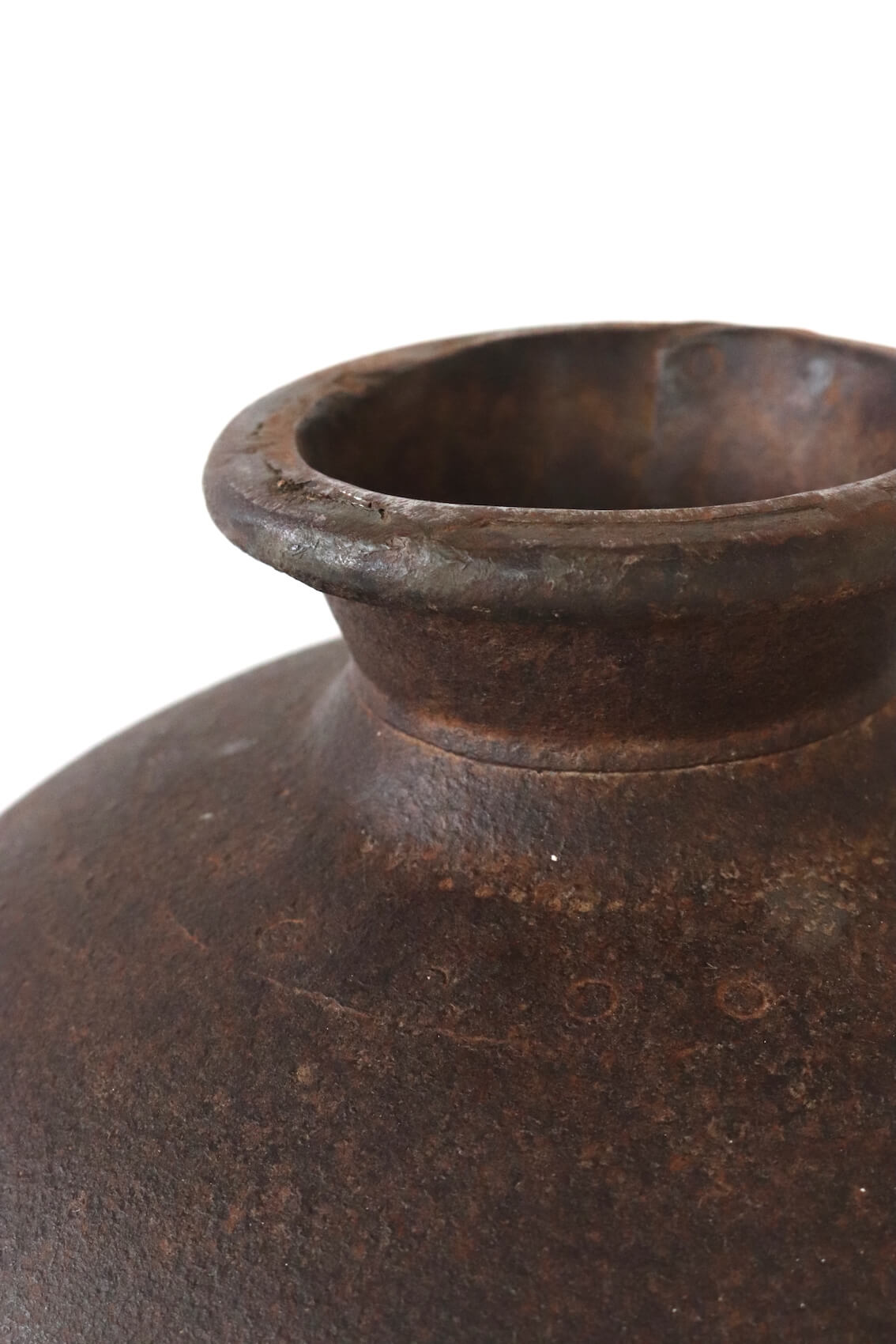 Metallvase Indien antik