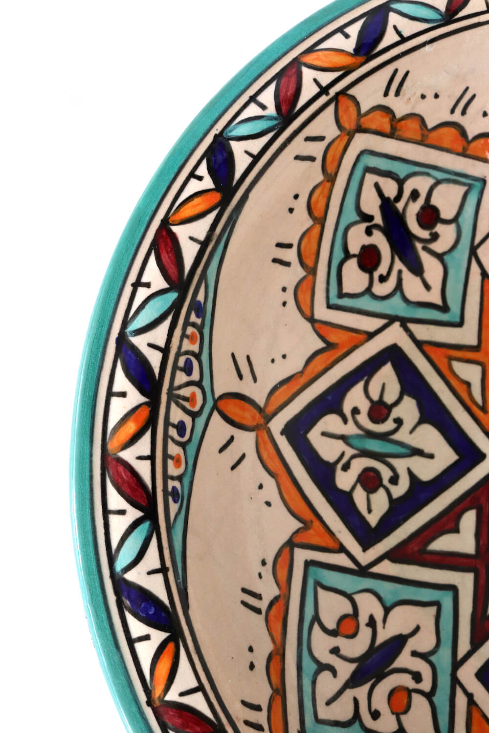 Keramikschale handbemalt Marokko ø35 cm