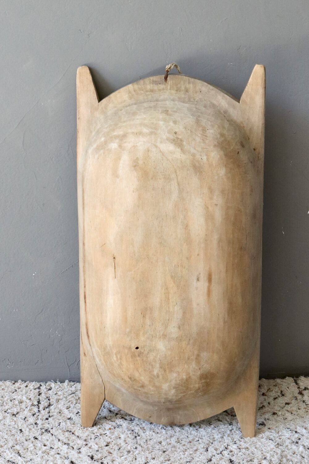 Großer alter Holztrog, 73x36x14