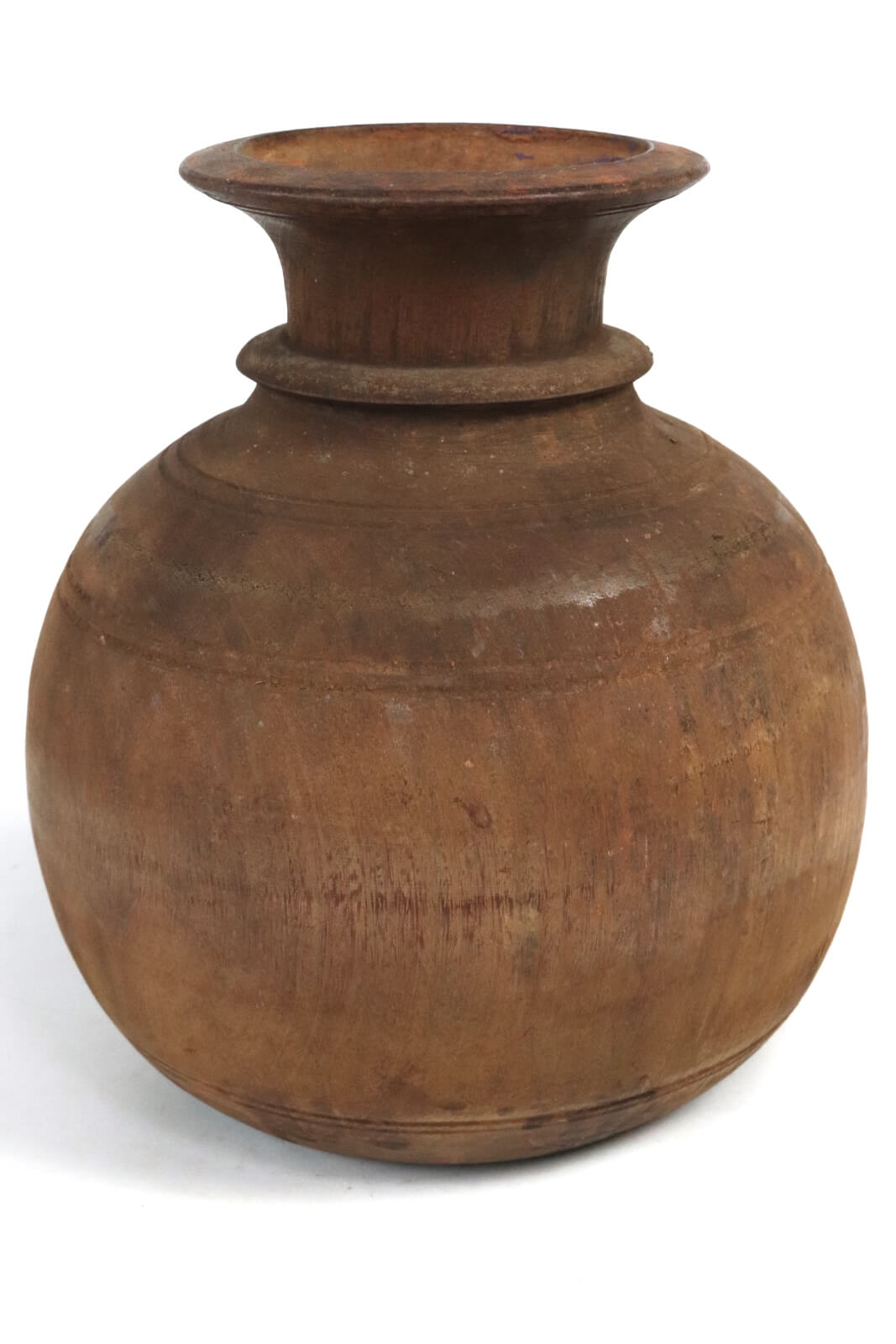 Holzvase antik, 30xø26