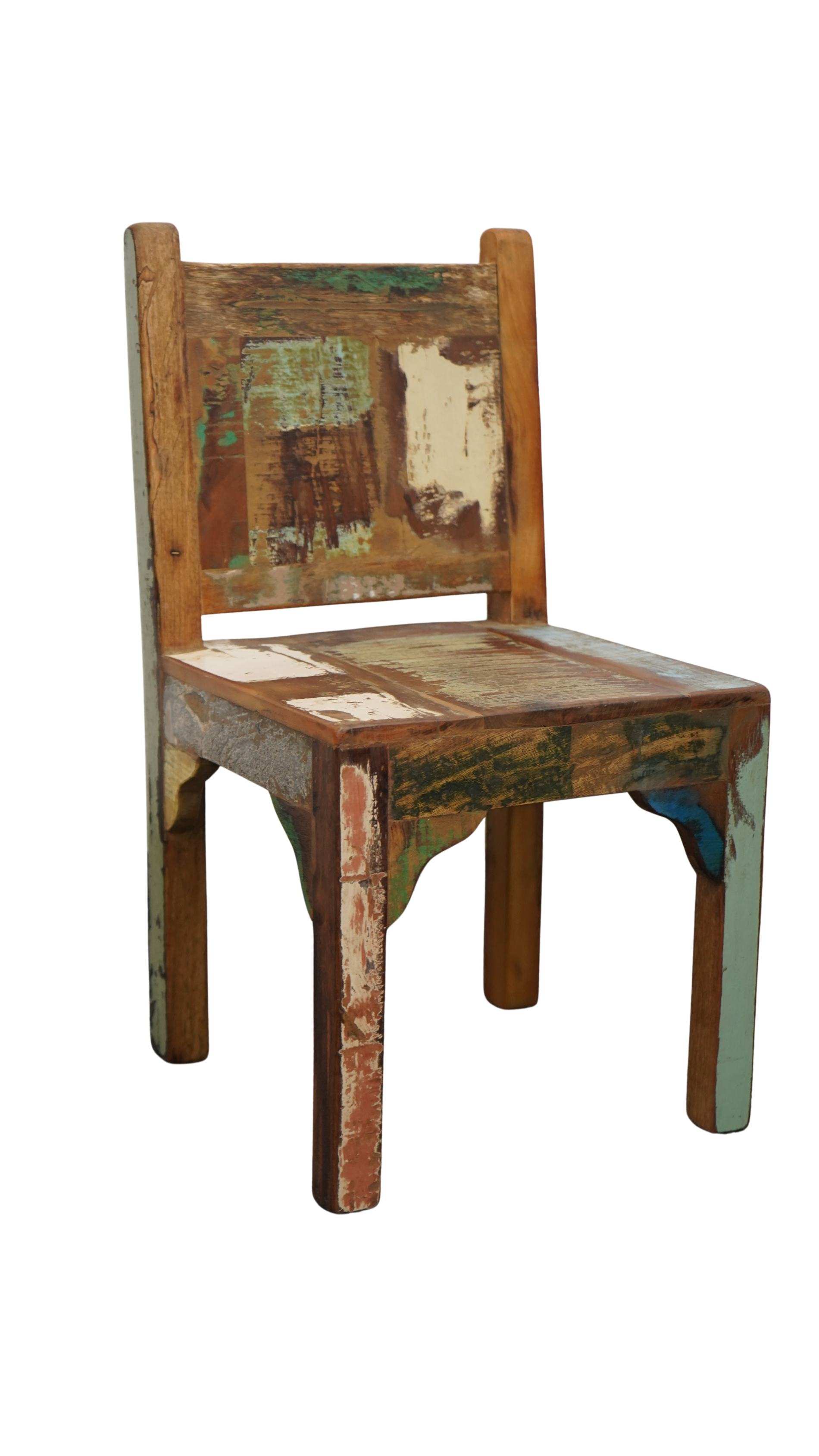 kleiner Shabby-Chic Hocker - Vintage