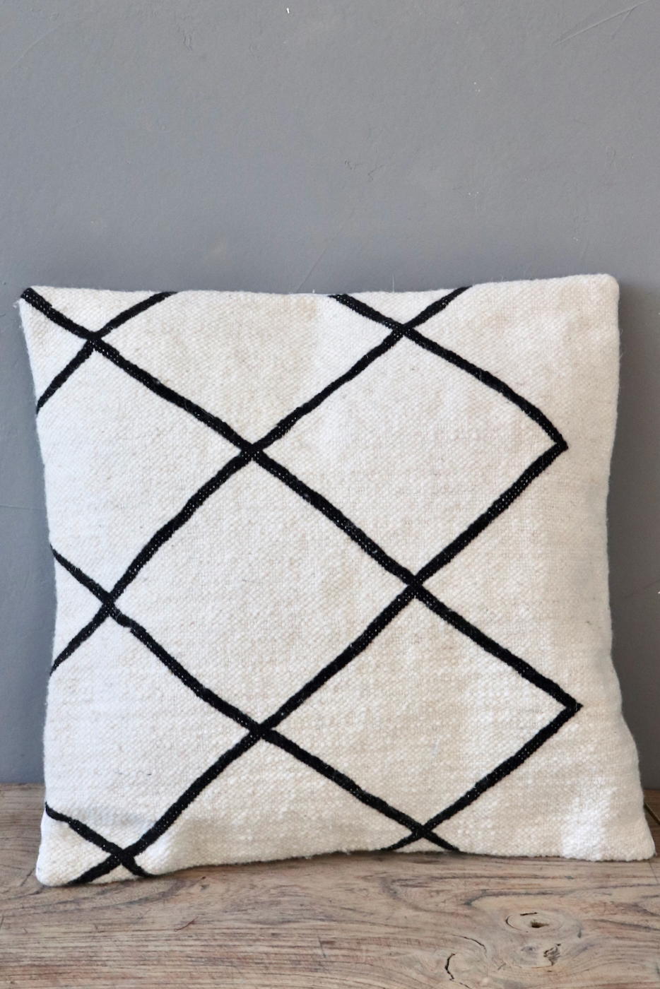 Boho Kissen Wolle  Marokko 50x50 