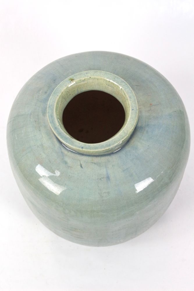 Keramikvase blaugrün China, 31xø27 Keramikvase blaugrün China, 31xø27