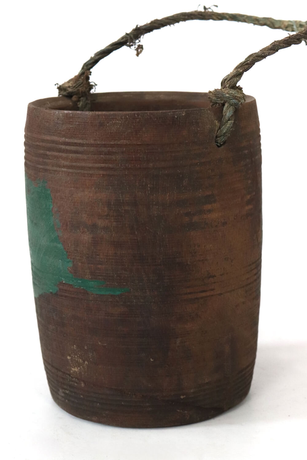 Antique wooden water bucket Antique wooden water bucket