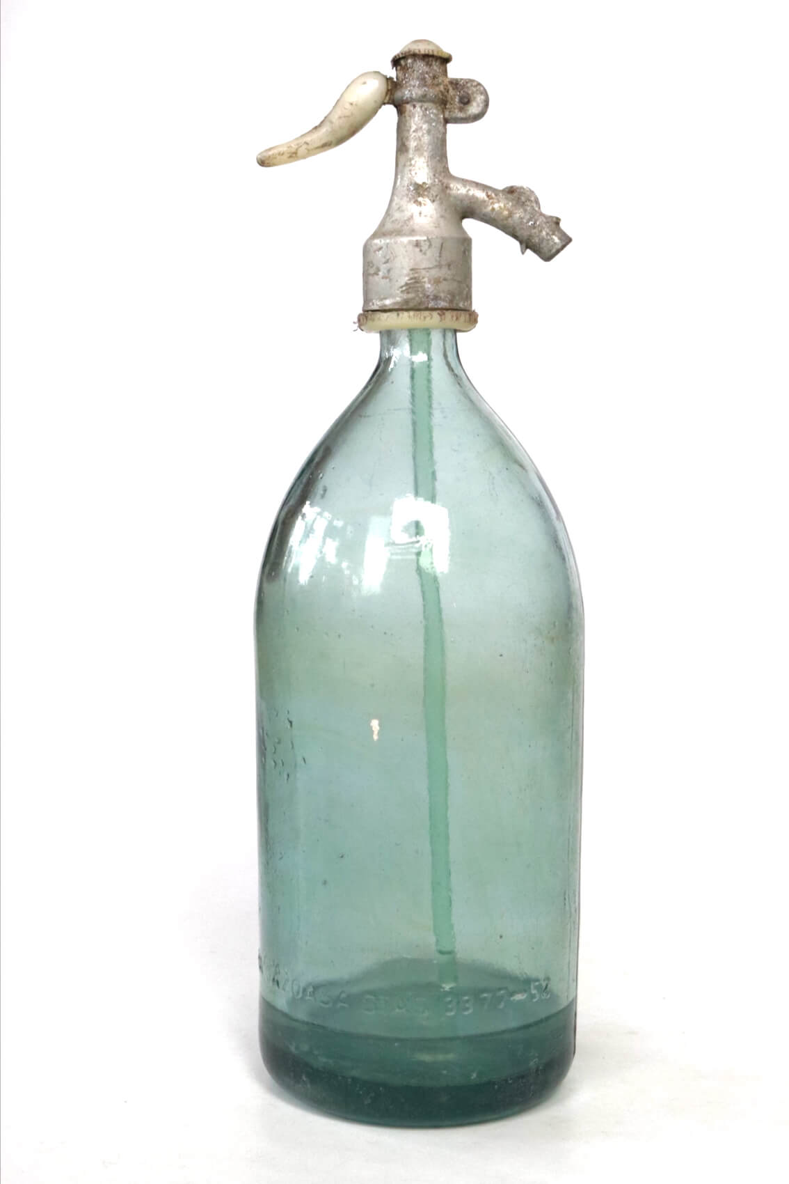 Old soda bottle light grey