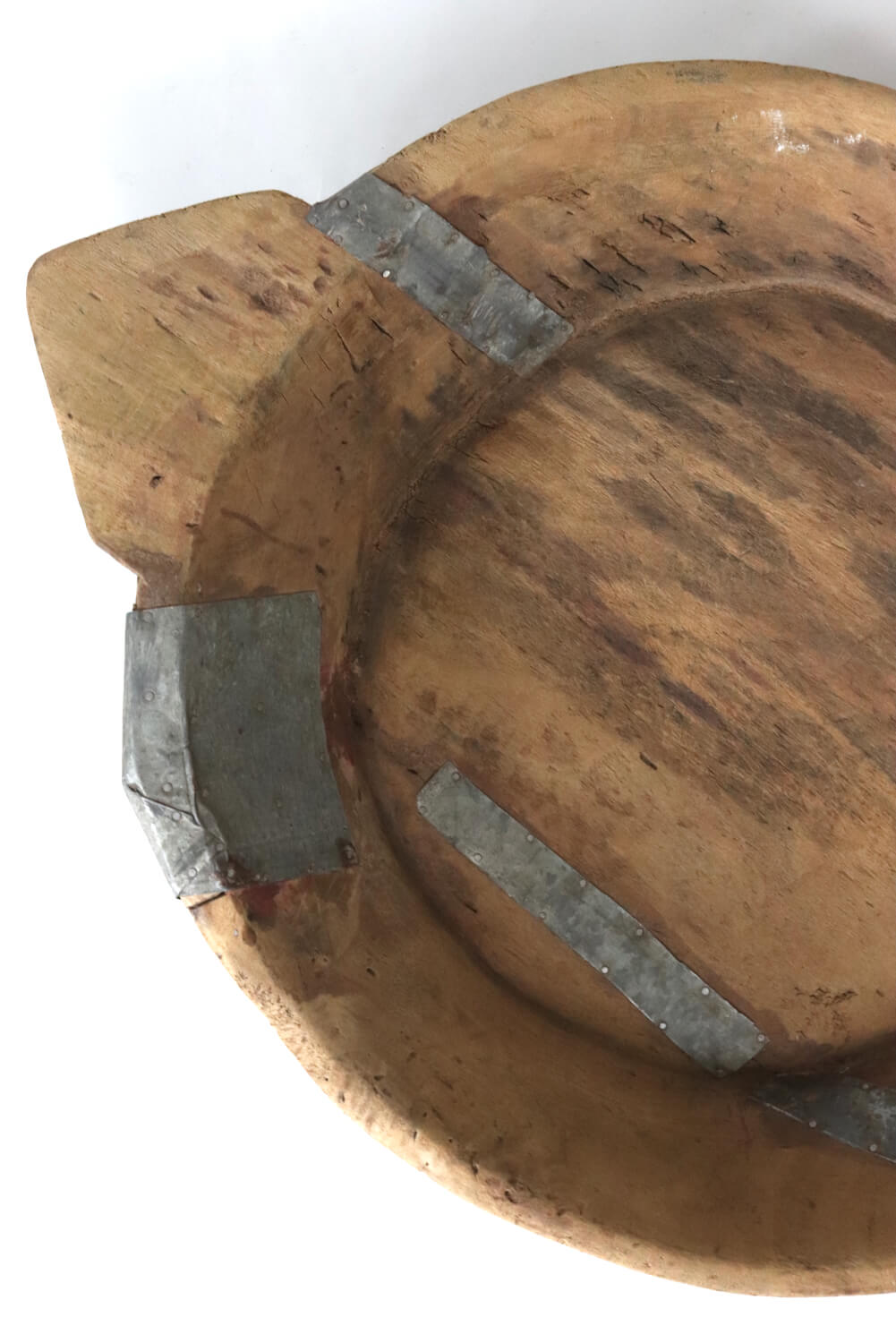 Rustic wooden bowl, 8xØ40x55 