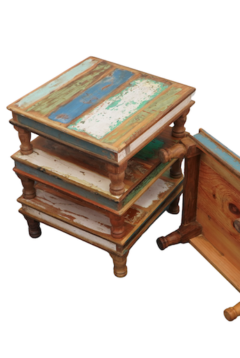 kleiner Couchtisch - Shabby-Chic-Look – Vintage