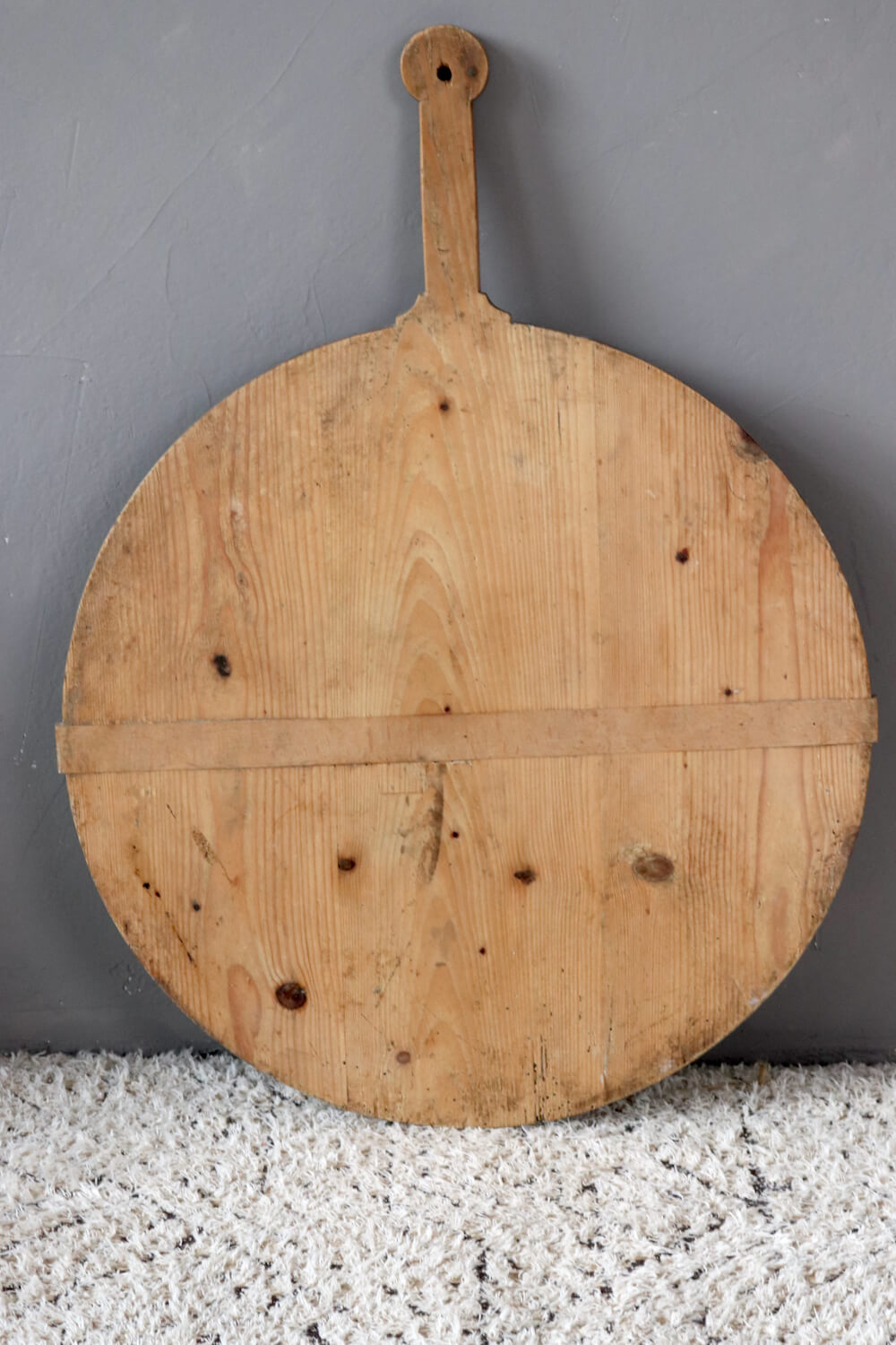 Antikes Kuchenbrett aus Holz, ø52 kuchenbrett antik