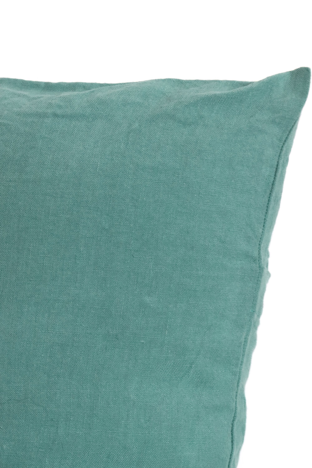 Linen cushion green 50x30