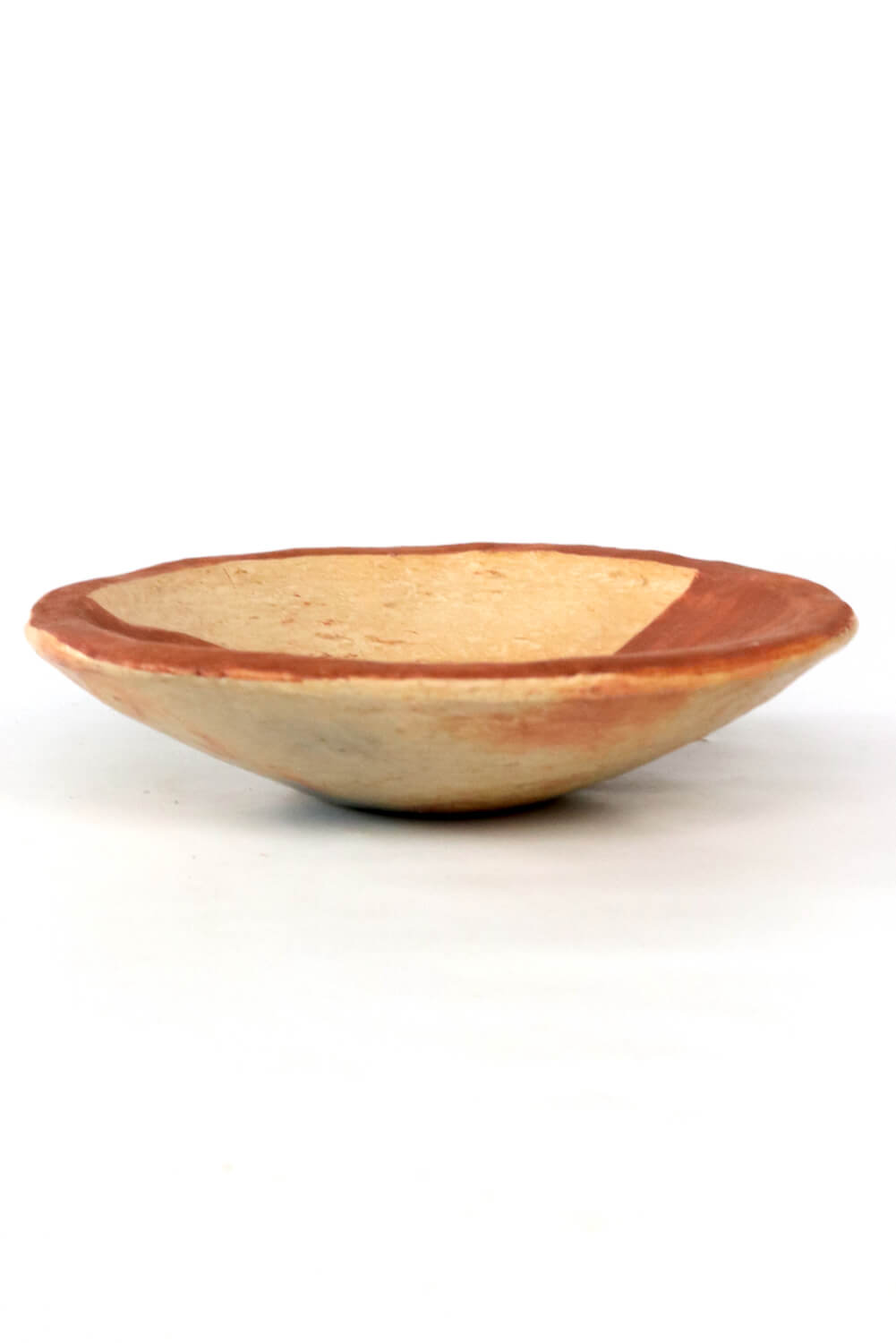 Flache Keramik Schale  handgetöpfert Tunesien ø22
