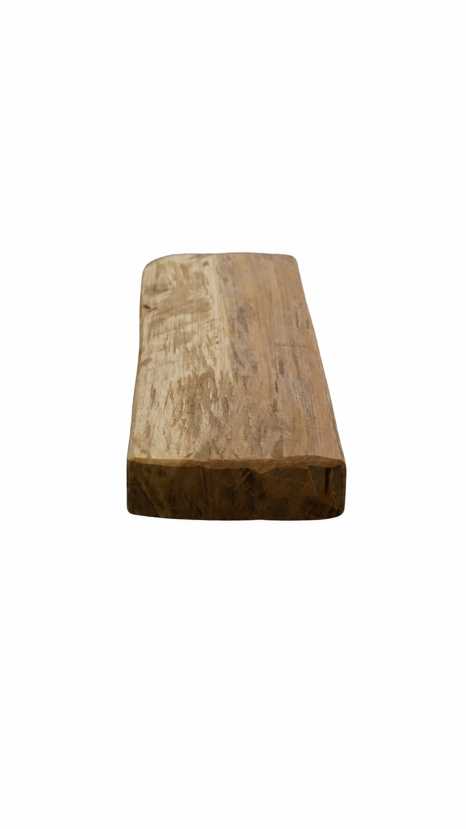 rustikales Holztablett aus Massivholz