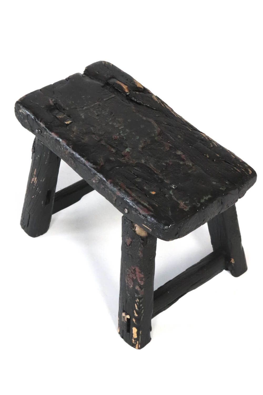 Chinese baby stool black