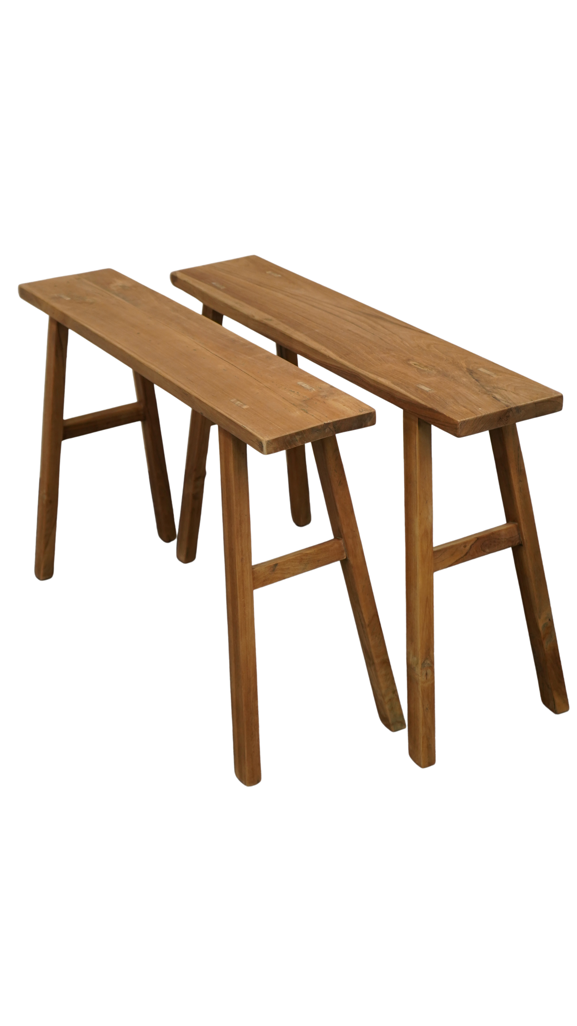 Java Bank aus altem Holz, ca. 85 cm