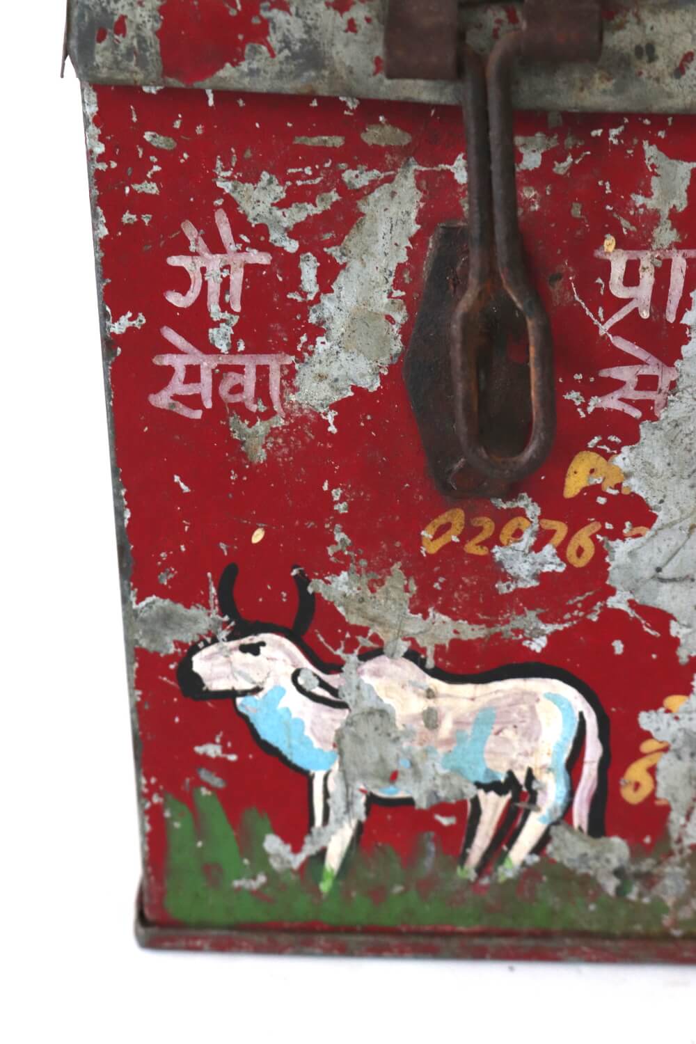 Kuh Spendenbox Vintage Indien Kuh Spendenbox Vintage Indien